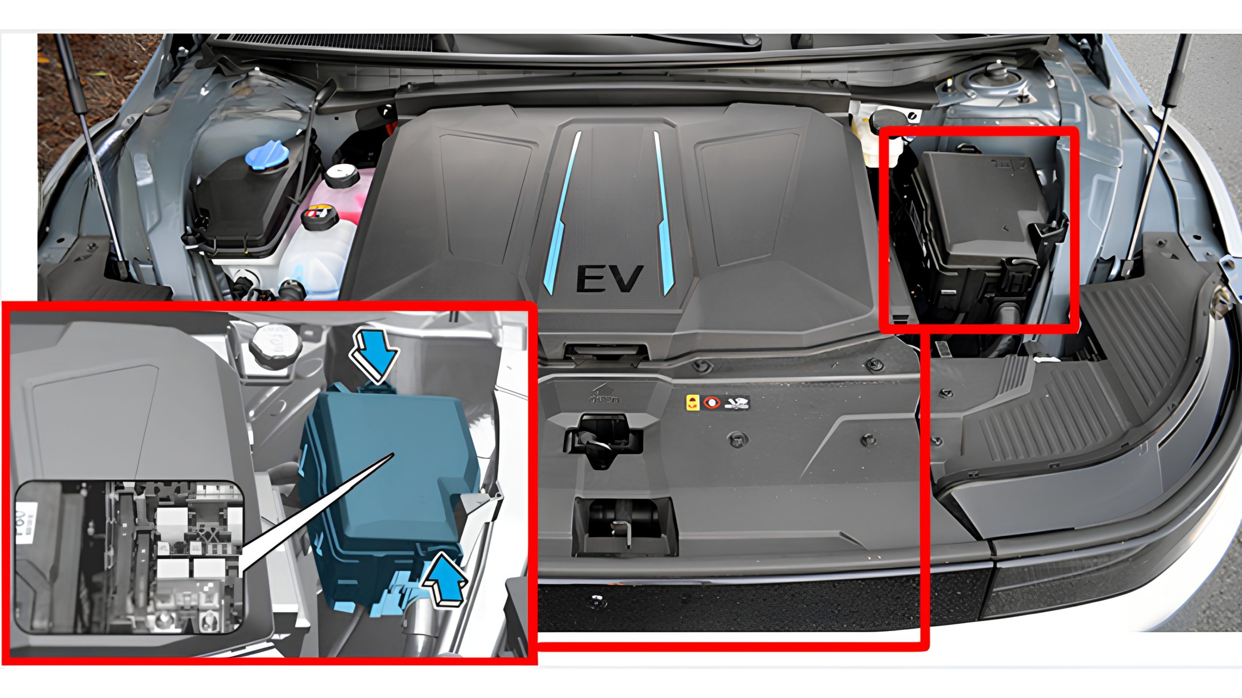 Hyundai Ioniq 5 (2022 - 2026) location engine