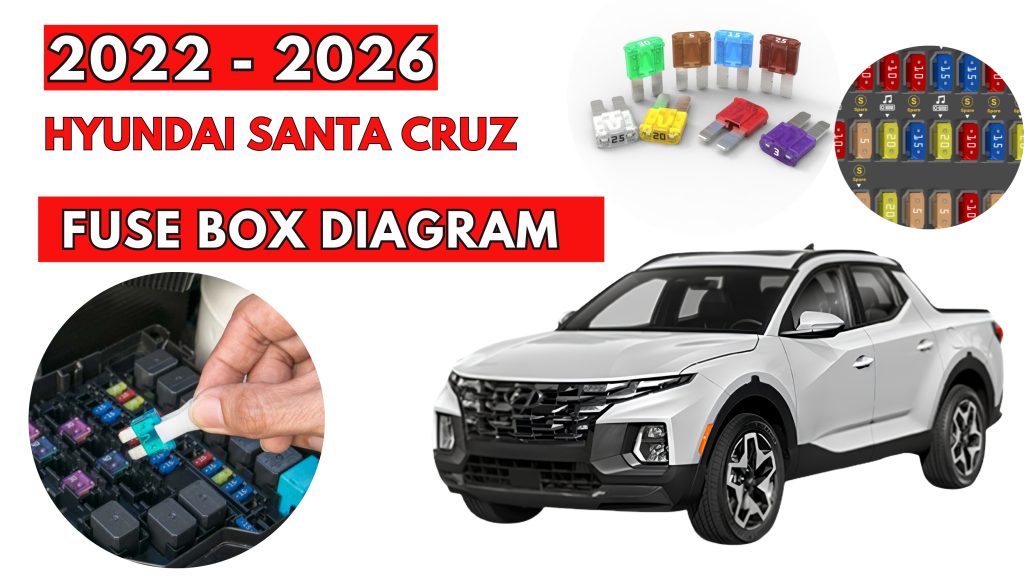Hyundai Santa Cruz (2022 - 2026) Fuse Box Location & Diagrams