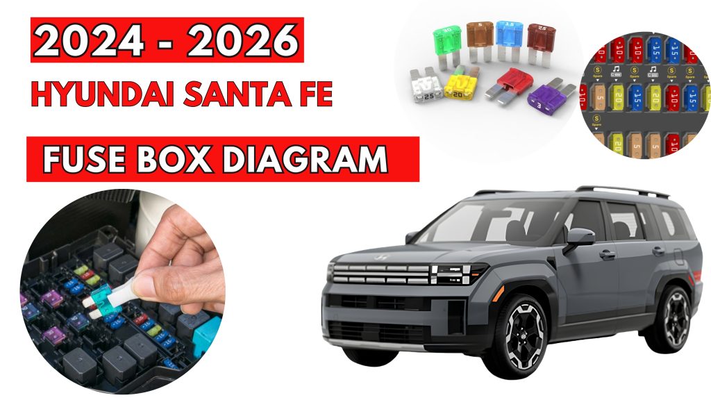 Hyundai Santa Fe (2024 - 2026) Fuse Box Location & Diagrams