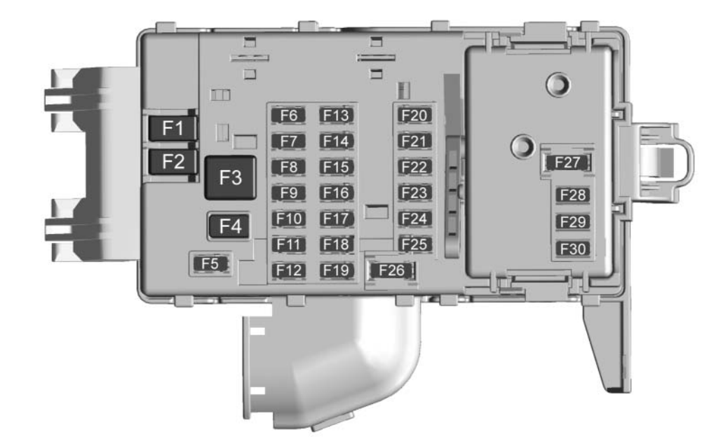 Passenger compartment (2016-2018)
