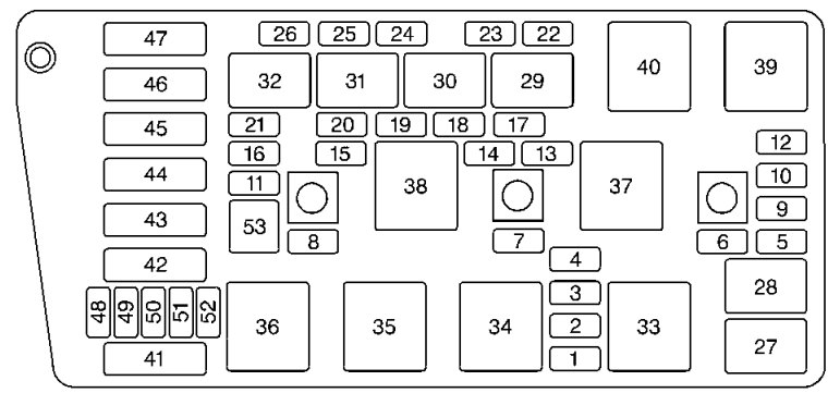 engine Fuse Box Diagram