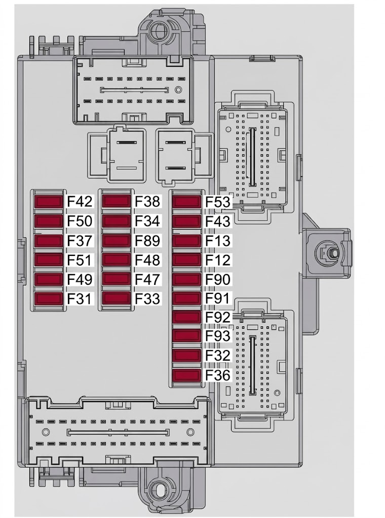 Alfa Romeo Giulietta (2011 - 2019) passenger compartment