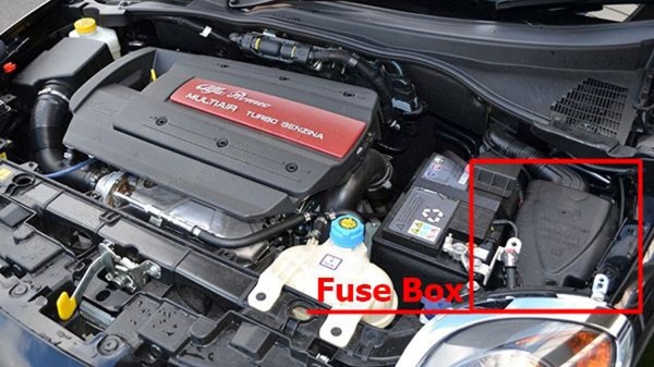 Alfa Romeo MiTo (2013 - 2018) engine compartment