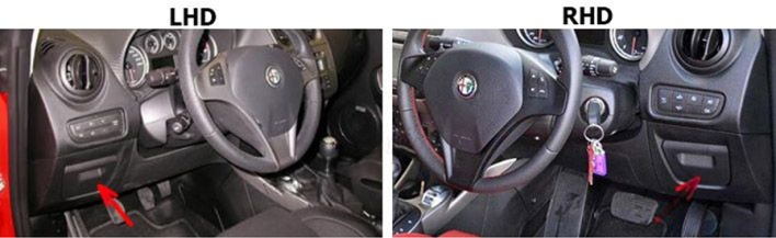 Alfa Romeo MiTo (2013 - 2018) passenger compartment