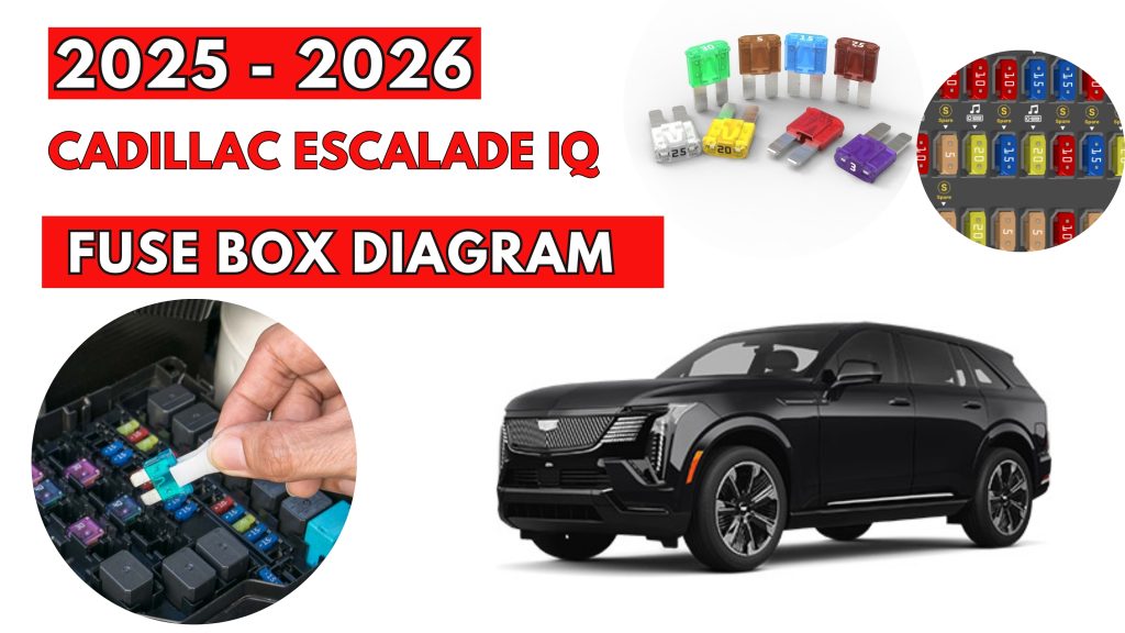 Cadillac Escalade IQ 2025 2026 Fuse Box Location Diagrams