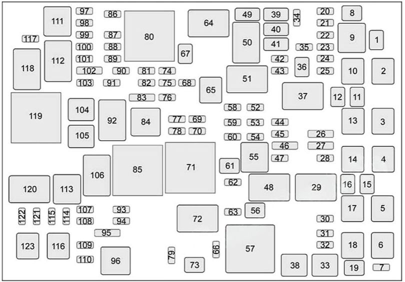 Engine Compartment Diagram