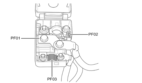 Engine Compartment Fuse Box Fuse in PFB