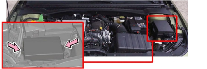 Engine Compartment Fuse Box Location