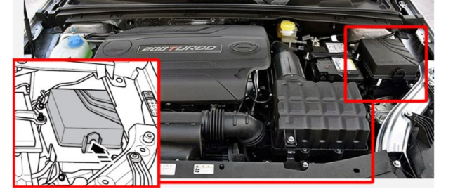 Engine Compartment Fuse Box Location