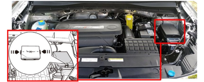 Engine Compartment Fuse Box Location