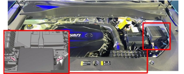 Engine Compartment Fuse Box Location