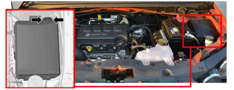Engine Compartment Fuse Box Location
