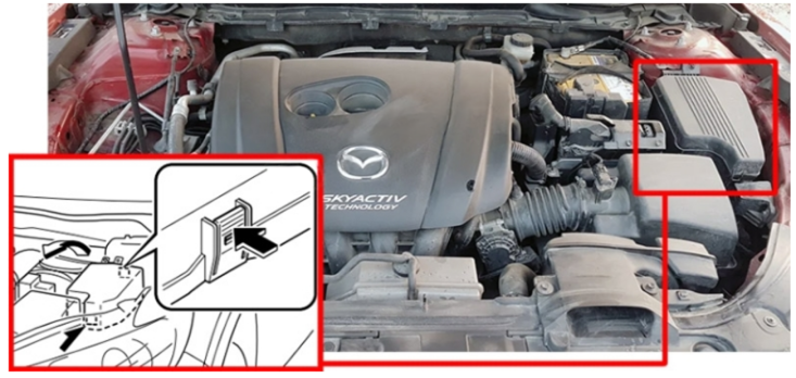 Engine Compartment Fuse Box Location