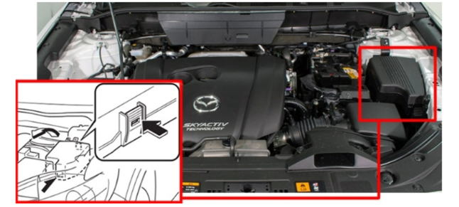Engine Compartment Fuse Box Location