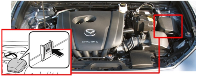 Engine Compartment Fuse Box Location