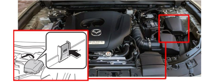 Engine Compartment Fuse Box Location