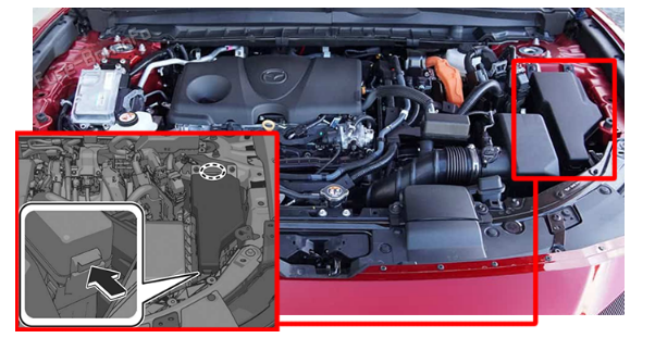 Engine Compartment Fuse Box Location