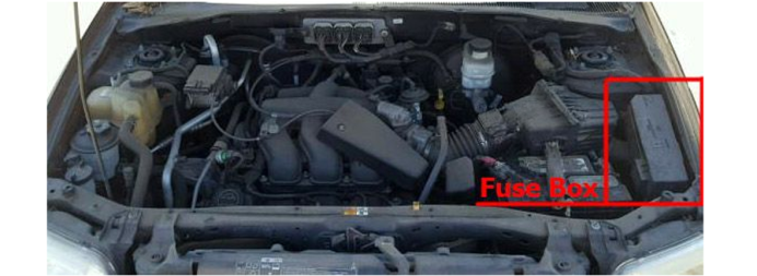 Engine Compartment Fuse Box Location