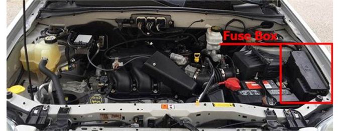 Engine Compartment Fuse Box Location