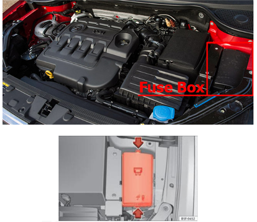 Engine Compartment Fuse Box Location
