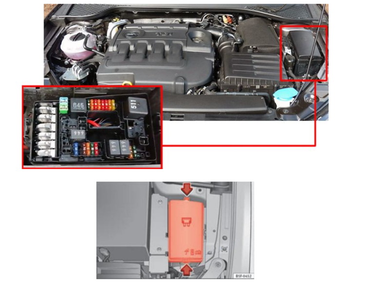 Engine Compartment Fuse Box Location