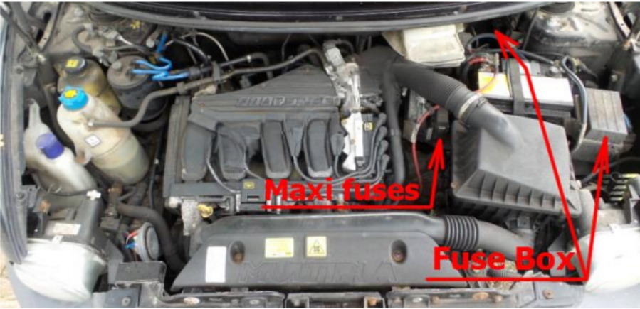 Engine Compartment Location