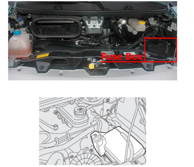 Engine Compartment Location