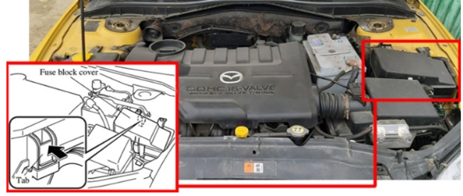 Engine Compartment Location