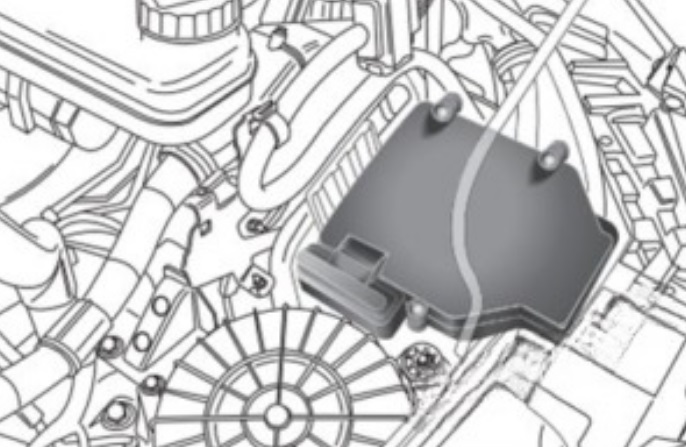 Fiat Ducato (2014 - 2020) Engine compartment location
