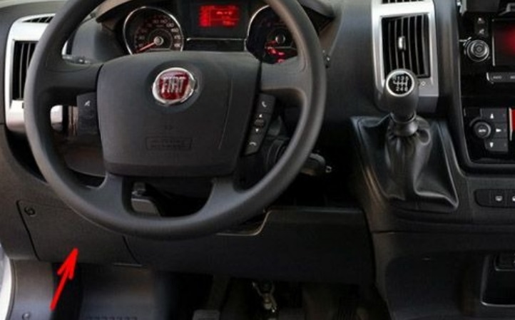Fiat Ducato (2014 - 2020) PASSENGER COMPARTMENT DIAGRAM