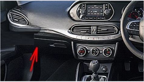 Fiat Tipo (2015 - 2022) Passenger Compartment Fuse Box Location Fig 3