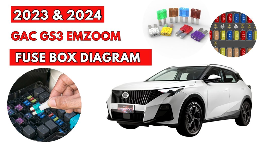 GAC GS3 EMZOOM (2023 & 2024) Fuse Box Location & Diagrams