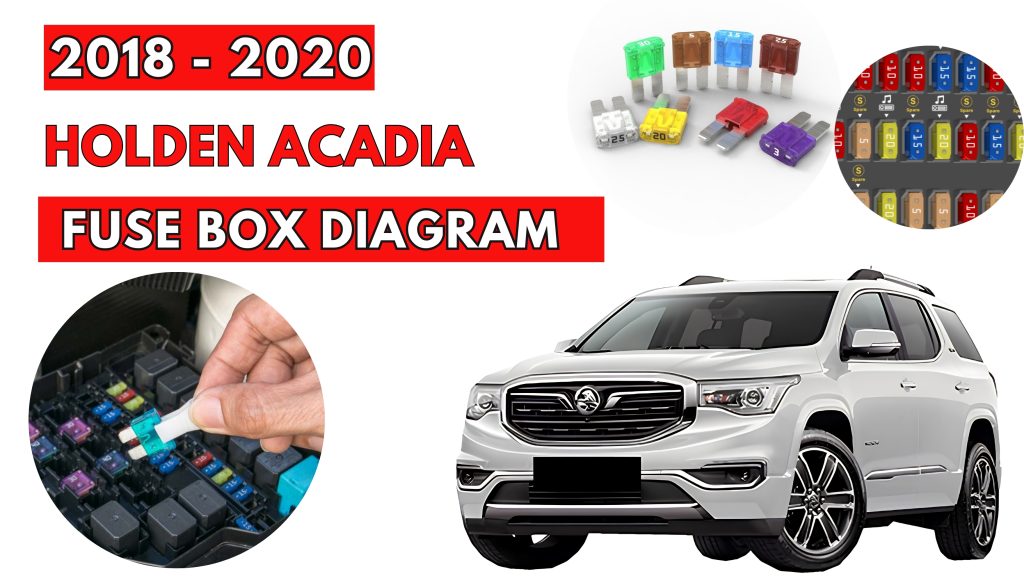 Holden Acadia 2018 2020 Fuse Box Location Diagrams