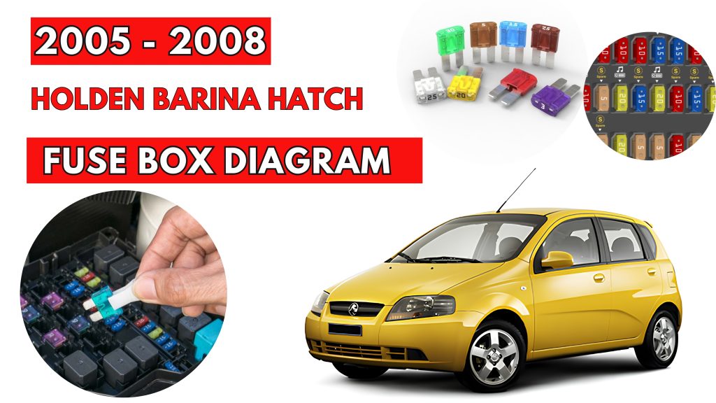 Holden Barina Hatch TK (2005 - 2008) Fuse Box Location & Diagrams
