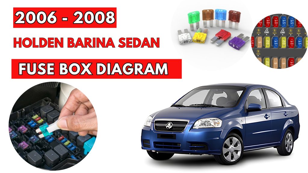 Holden Barina Sedan (2006-2008) Fuse Box Location & Diagrams