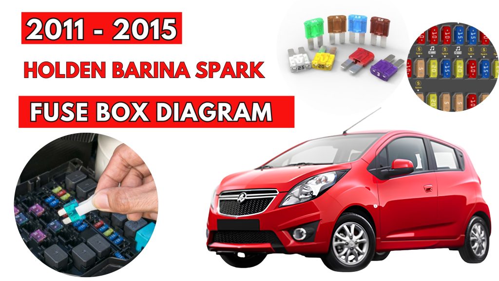 Holden Barina Spark (2011 - 2015) Fuse Box Location & Diagrams