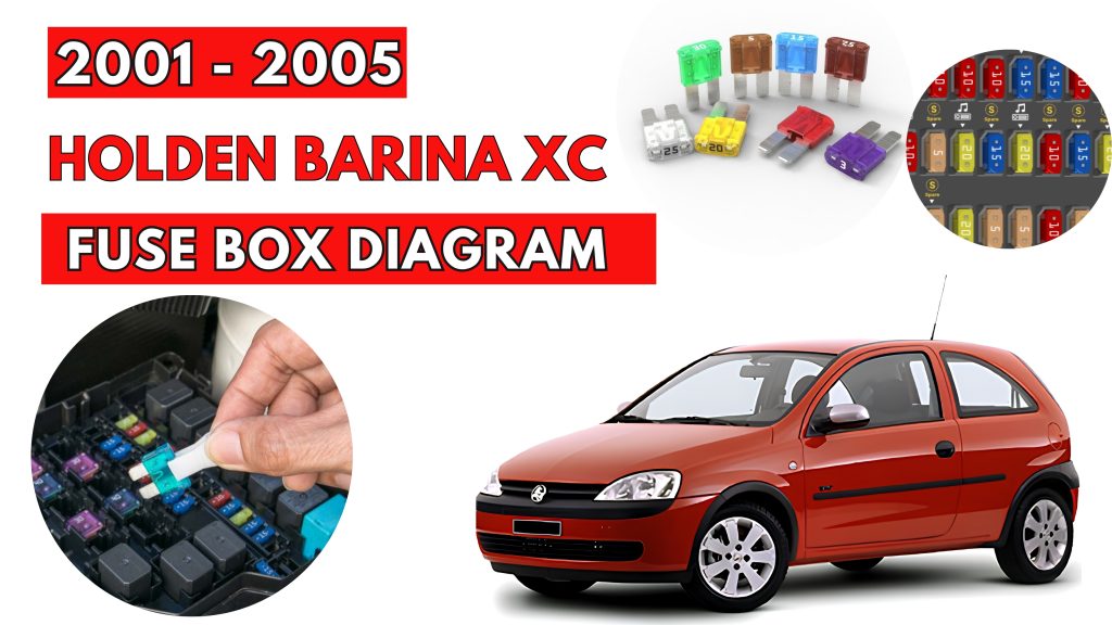 Holden Barina XC 2001 2005 Fuse Box Location Diagrams