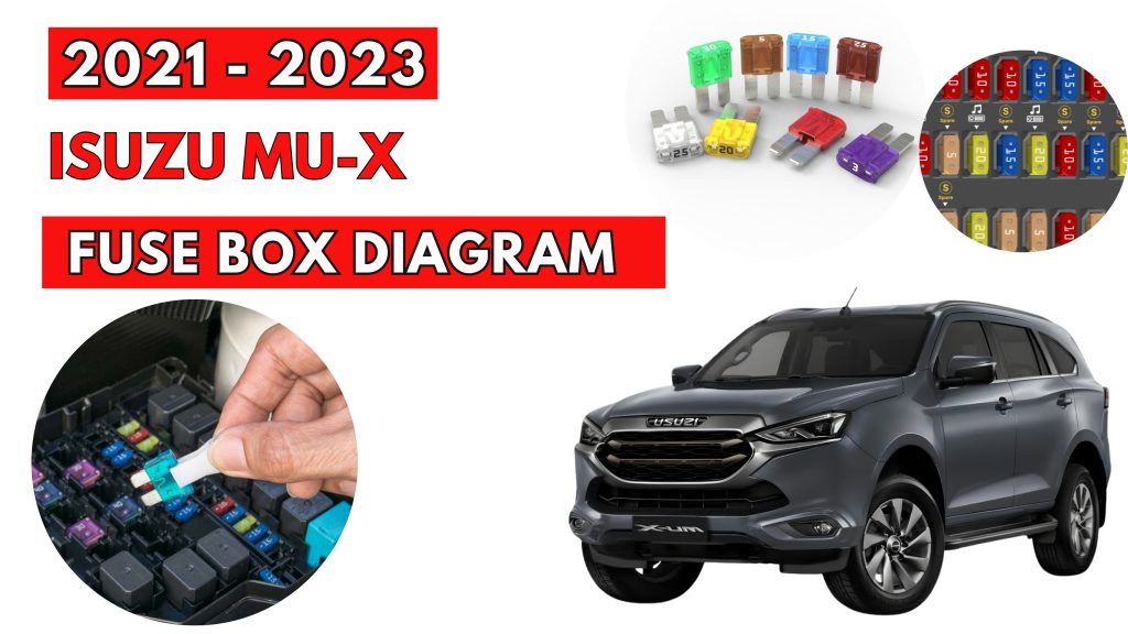 Isuzu MU-X (2021 - 2023) Fuse Box Location & Diagrams