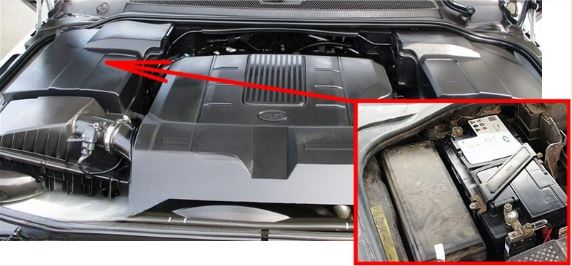 Land Rover Discovery 4 (2009 - 2016) Engine Compartment Fuse Box Location