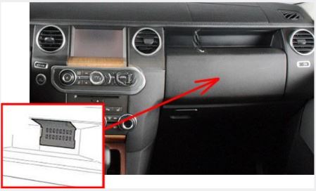 Land Rover Discovery 4 (2009 - 2016) Passenger Compartment Fuse Box Location Upper