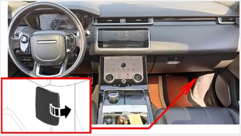 Land Rover Range Rover Velar (2018 - 2020) Passenger Compartment Fuse Box Location