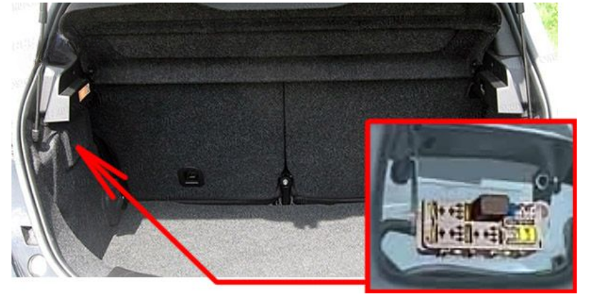 Luggage Compartment Fuse Box Location