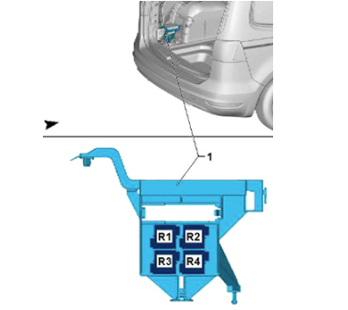 Luggage Compartment Fuse Box Relays