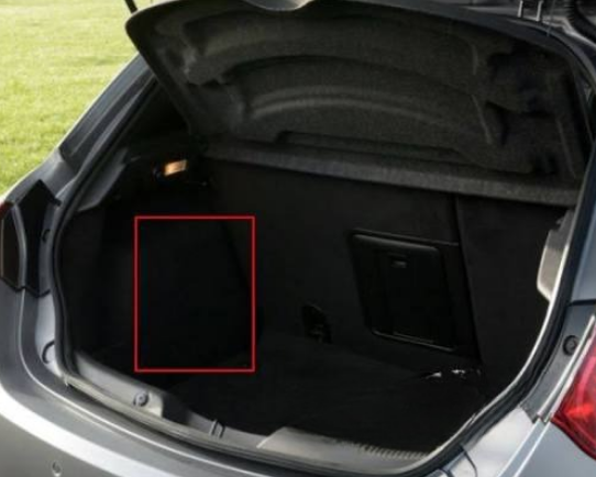 Luggage Compartment location