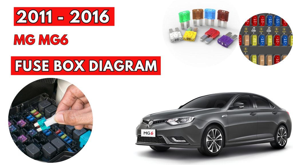 MG MG6 (2011 - 2016) Fuse Box Location & Diagrams