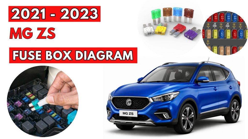 MG ZS (2021 - 2023) Fuse Box Location & Diagrams