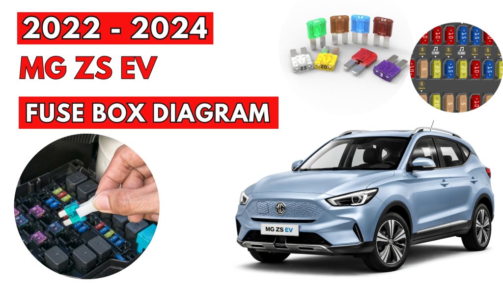 MG ZS EV (2022 - 2024) Fuse Box Location & Diagrams