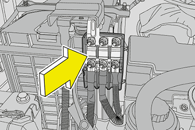 Mahindra Bolero Neo (2021 - 2023) Engine Compartment Fuse Box Diagram 2