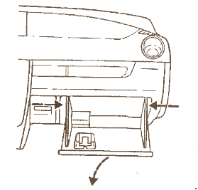 Mazda 2 DY (2002 - 2007) Passenger Compartment Fuse Box Location 2