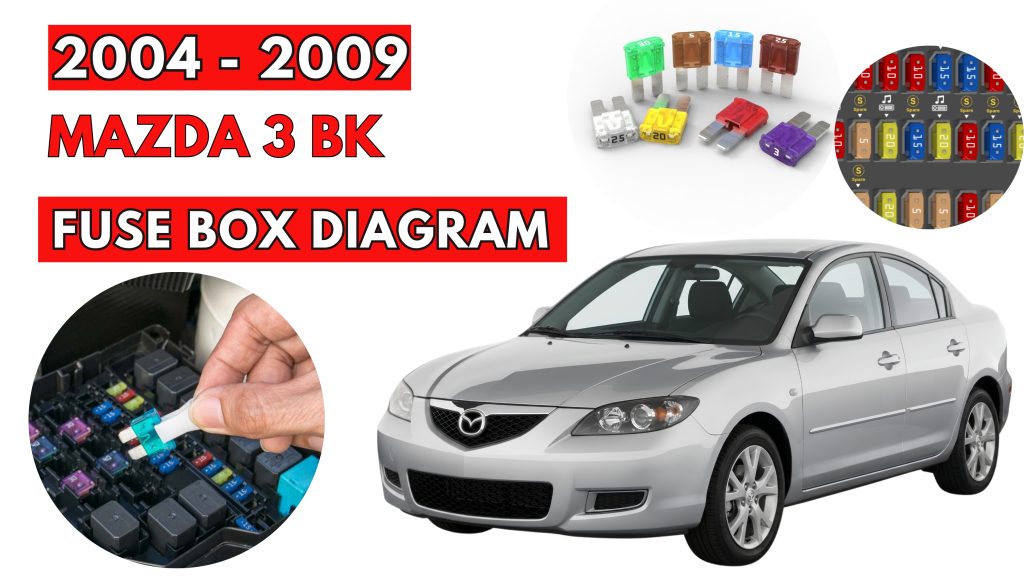 Mazda 3 BK (2004 - 2009) Fuse Box Location & Diagrams